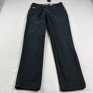 Vintage Levis Silvertab Jeans Mens 34x30 (32x31) Black Lean Jean Denim 90s